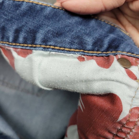 Lucky Brand Jeans Womens 12 Medium Wash Stretch Slim Fit Americana Classic Denim - Picture 12 of 12